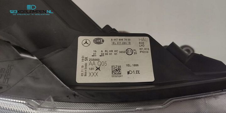 Mercedes Vito V Klasse W447 koplamp rechts – Foto 7