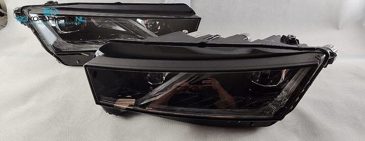 Skoda Octavia 4 NX Full Led koplamp links rechts – Foto 3