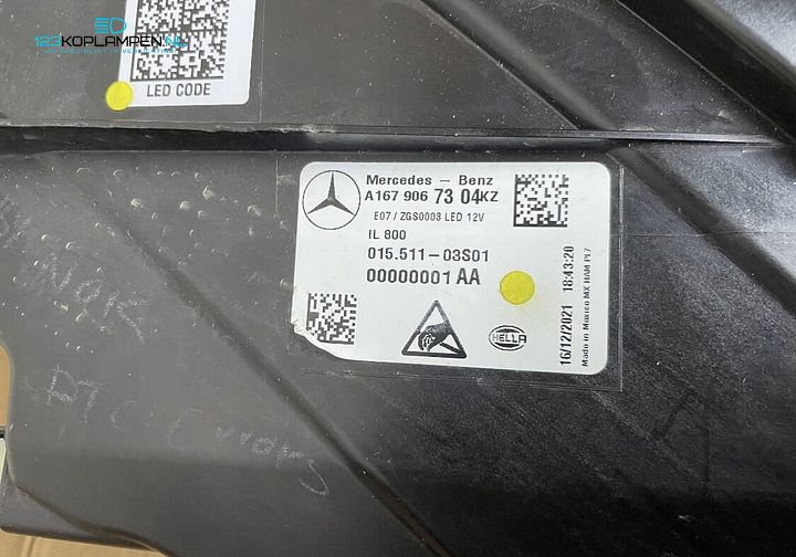 Mercedes GLE W167 Facelift Performance Full Led koplamp links rechts  – Foto 7