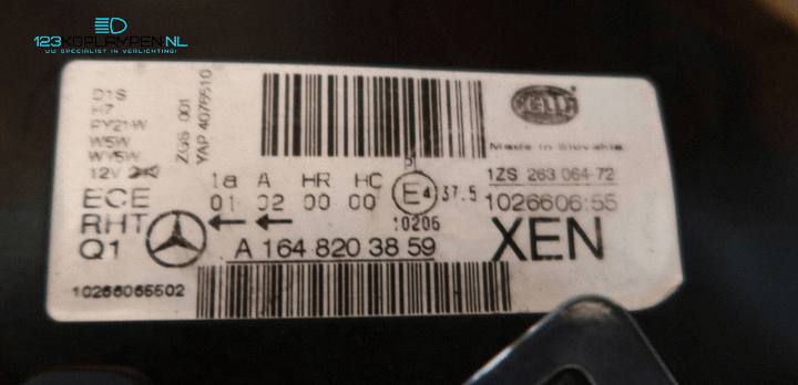 Mercedes M Klasse W164 ML AMG koplamp links rechts – Foto 11