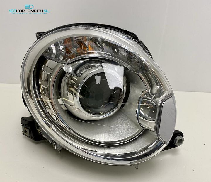 Fiat 500 Abarth Xenon koplamp rechts – Foto 3