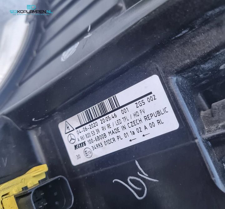 Mercedes Actros MP4 MP5 Led Koplamp links rechts  – Foto 8