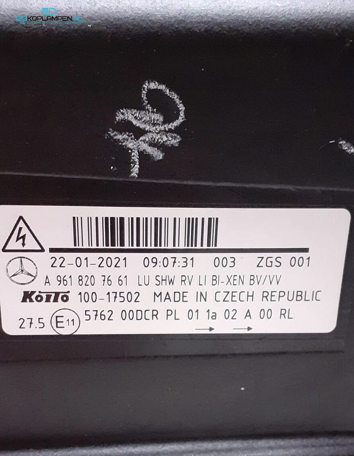 Mercedes Actros MP4 MP5 Xenon Led Koplamp links rechts  – Foto 9