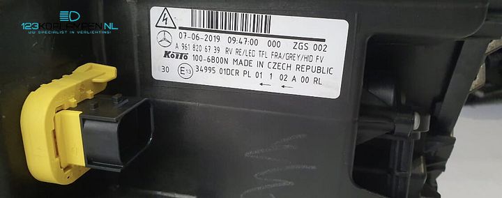 Mercedes Actros MP5 Led Koplamp links rechts  – Foto 10
