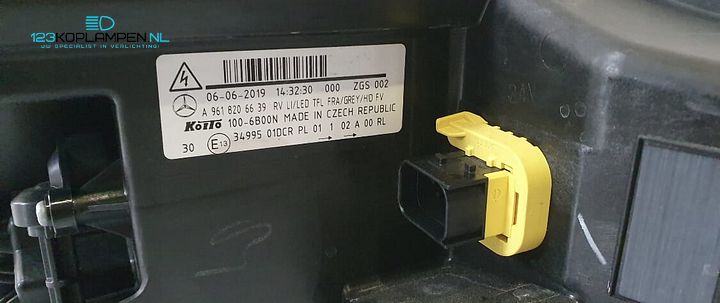 Mercedes Actros MP5 Led Koplamp links rechts  – Foto 9