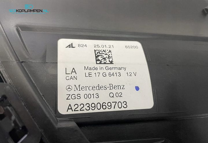 Mercedes S Klasse W223 Digital Light White Full LED koplamp links rechts – Foto 13