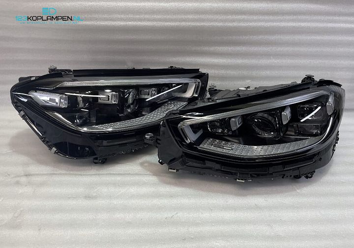 Mercedes S Klasse W223 Digital Light White Full LED koplamp links rechts – Foto 2