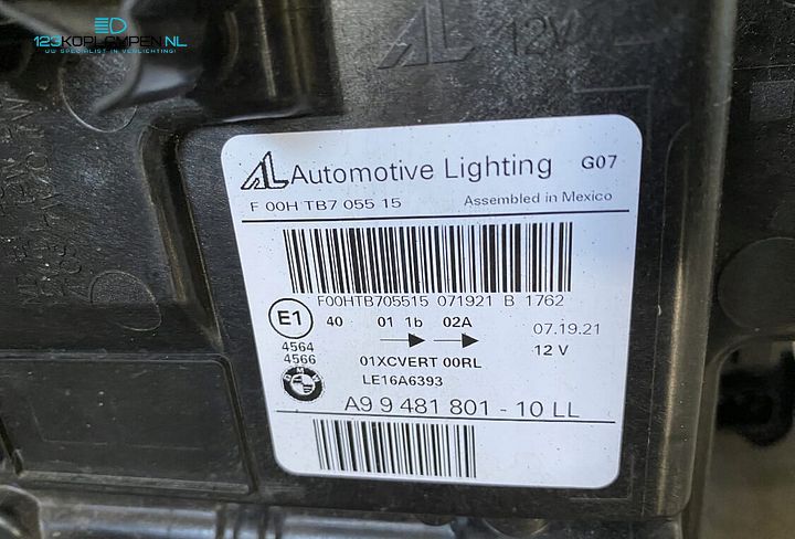 BMW X7 G07 Laser Light Full LED koplamp links – Foto 6