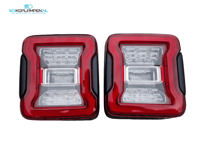 Jeep Wrangler 4 / IV Led Koplamp links rechts achterlicht – Foto 9