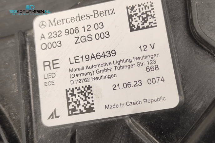 Mercedes SL W233 R232 Full Led Koplamp links rechts  – Foto 14