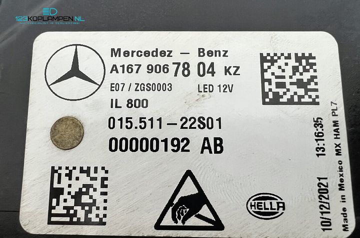 Mercedes GLE W167 Facelift Multibeam Led koplamp rechts – Foto 9