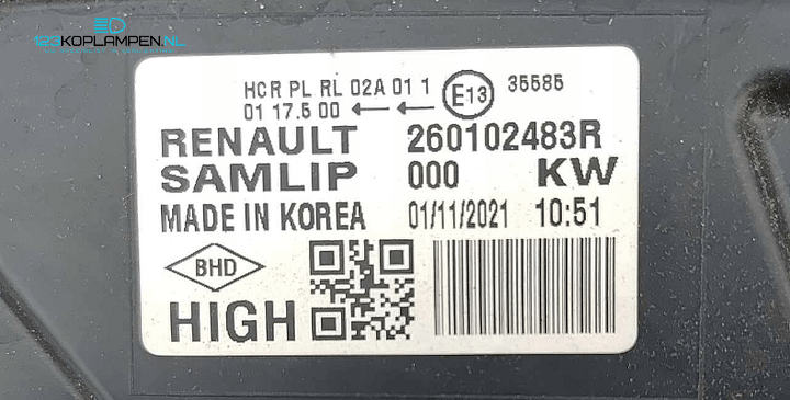 Renault Arkana Full Led High 260102483R koplamp rechts – Foto 14