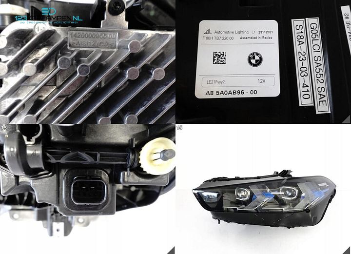 BMW X5 G05 F95 X6 G06 F96 Facelift LCI Full Led Koplamp links rechts – Foto 9