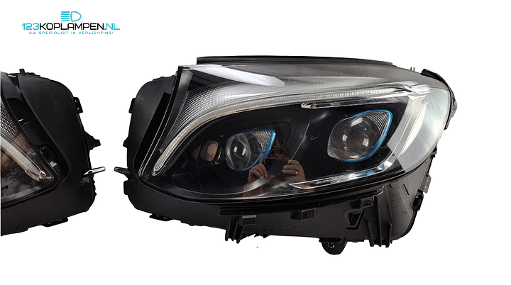 Mercedes GLC W253 Full Led Hybride koplamp links rechts – Foto 2