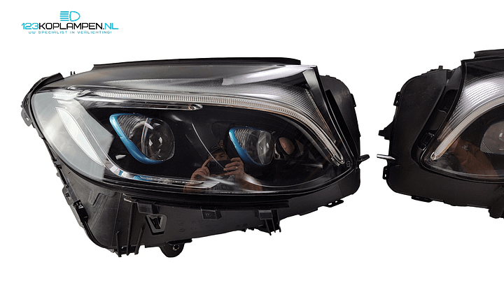 Mercedes GLC W253 Full Led Hybride koplamp links rechts – Foto 4