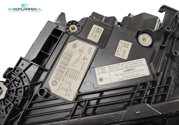 BMW 5 Serie G30 G31 adaptive led Laser facelift look shadow black koplamp links rechts  – Foto 9