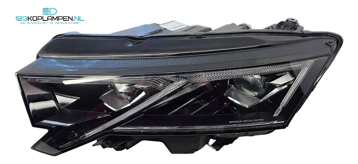 Skoda Octavia 5E facelift Full LED koplamp koplampen  – Foto 4