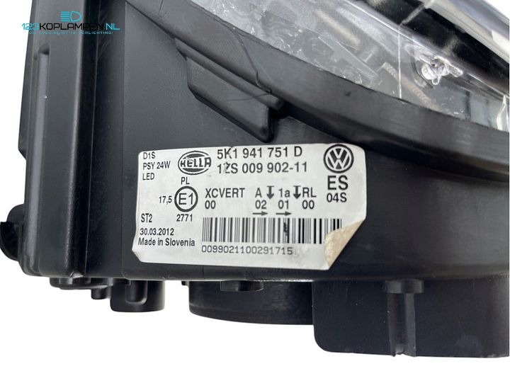 Volkswagen Golf 6 Bi-Xenon LED koplamp koplampen  – Foto 9