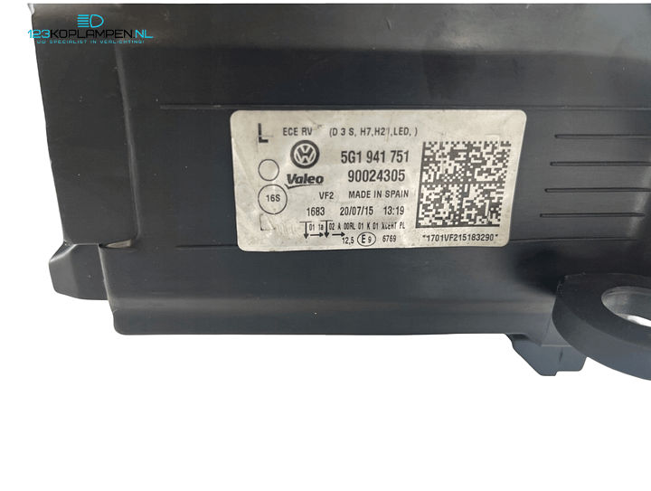 Volkswagen Golf 7 Bi-Xenon LED koplampen koplampen   – Foto 7