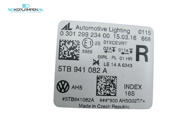 Volkswagen Touran 5TB Full LED koplamp koplampen  – Foto 8