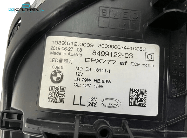 BMW 5 Serie G30 G31 Full LED Adaptive LED koplamp koplampen  – Foto 7