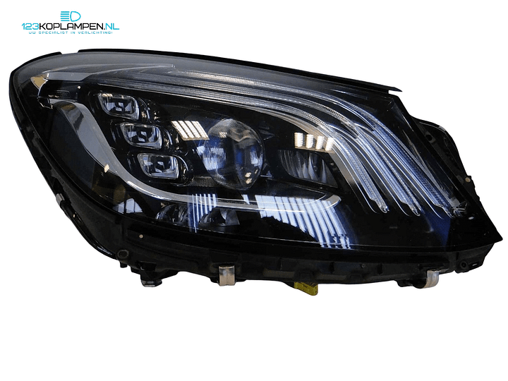 Mercedes S Klasse W222 facelift Multibeam LED koplamp koplampen  – Foto 2