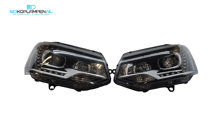 Volkswagen Transporter T5 facelift Xenon LED koplampen koplamp