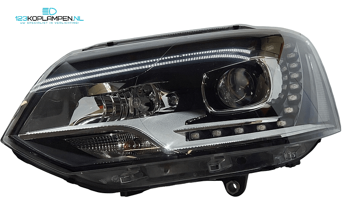 Volkswagen Transporter T5 facelift Xenon LED koplampen koplamp – Foto 3