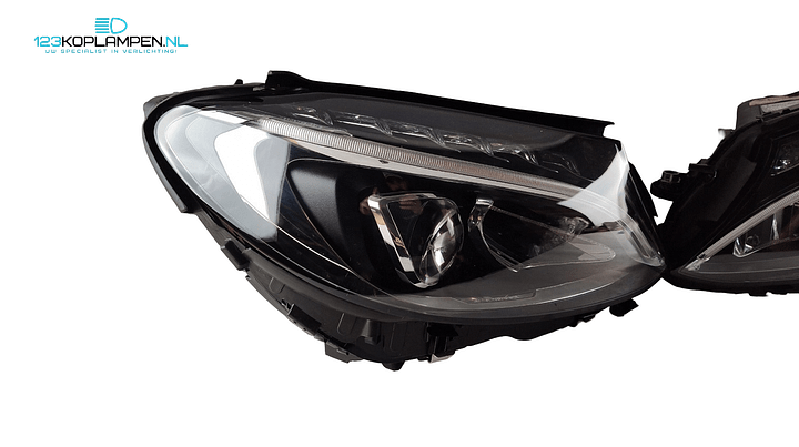 Mercedes C Klasse W205 Full LED koplamp links rechts – Foto 2