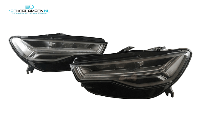 Audi A6 4G C7 facelift Full LED koplamp koplampen links rechts 
