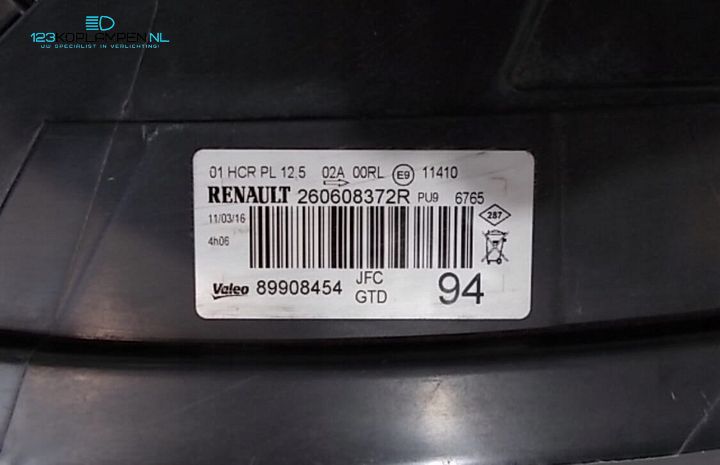 Renault Espace V Full LED koplamp koplampen links rechts  – Foto 7