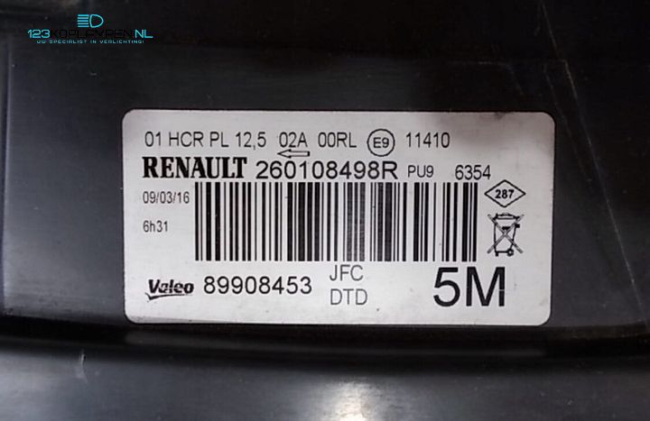 Renault Espace V Full LED koplamp koplampen links rechts  – Foto 13