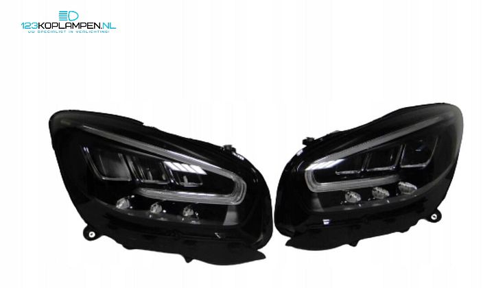 Mercedes GT AMG W190 Facelift Full LED koplamp links rechts 