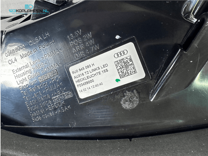 Audi Q3 8U facelift achterlichten achterlicht  – Foto 7