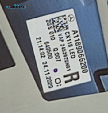 Mercedes CLA W118 achterlichten achterlicht  – Photo 11
