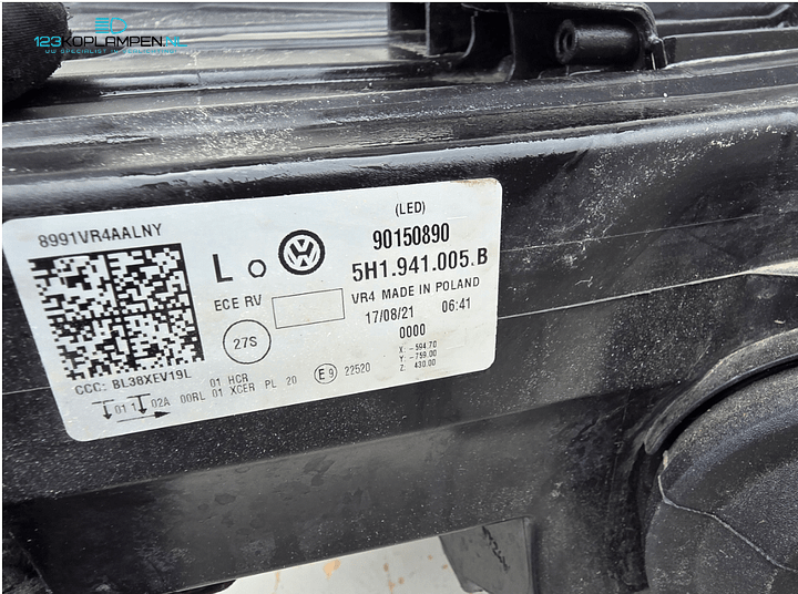 Volkswagen Golf 8 Full LED koplamp koplampen  – Foto 9