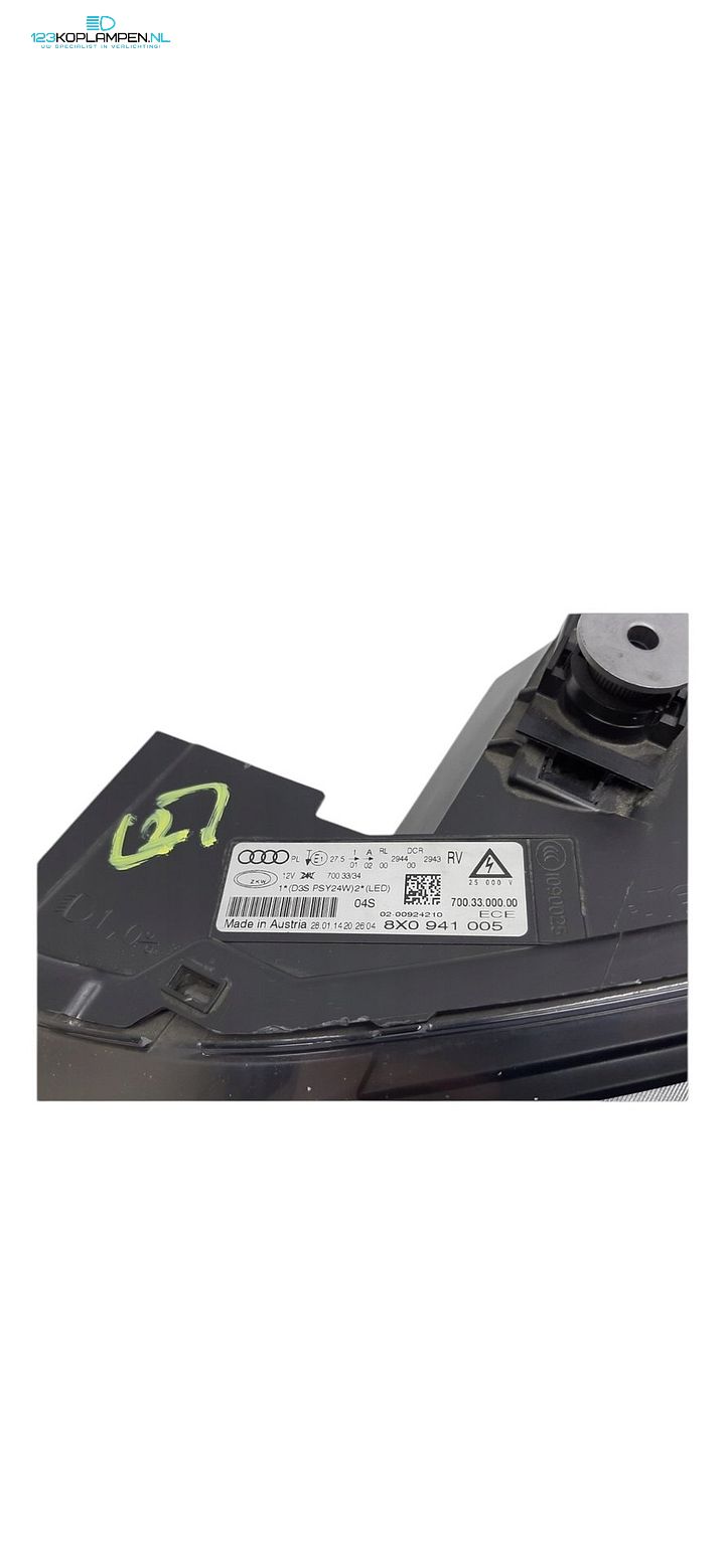Audi A1 8X Xenon LED Koplamp Links 8X0941003J – Foto 3