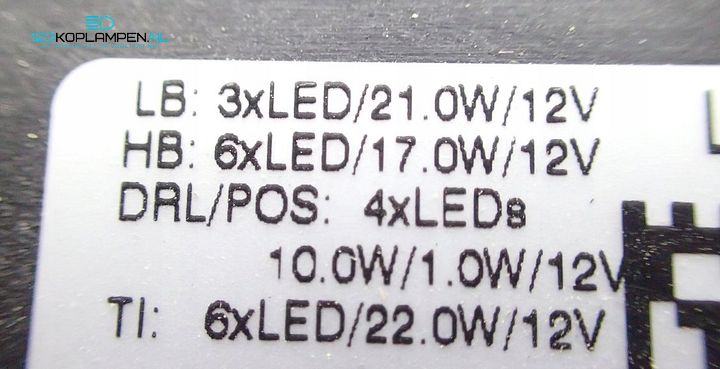 Citroën C5 Aircross LED koplampen links rechts compleet met modules – Foto 15