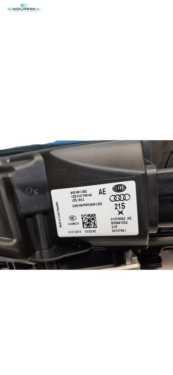 Audi A3 8V Xenon LED Dynamic Koplamp Rechts 8V0941032 – Compleet met modules – Foto 5