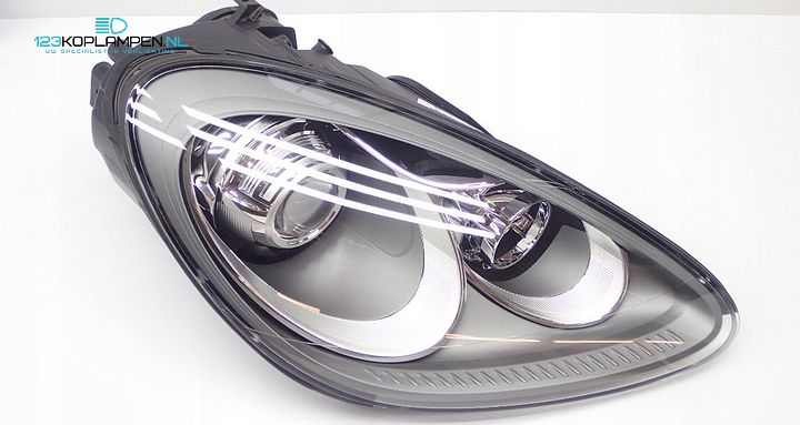 Porsche Cayenne 92A Xenon koplamp rechts origineel zonder modules – Foto 2