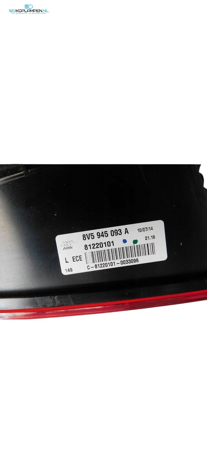 Audi A3 8V Limousine Cabrio Sedan LED Achterlichten Achterlicht – Foto 12