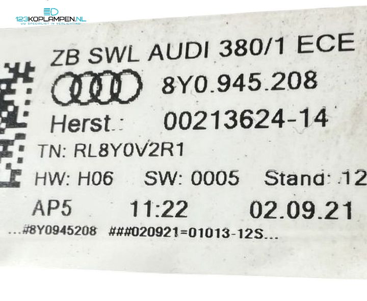 Audi A3 8Y Sportback Dynamic LED Achterlichten Achterlicht – Foto 8