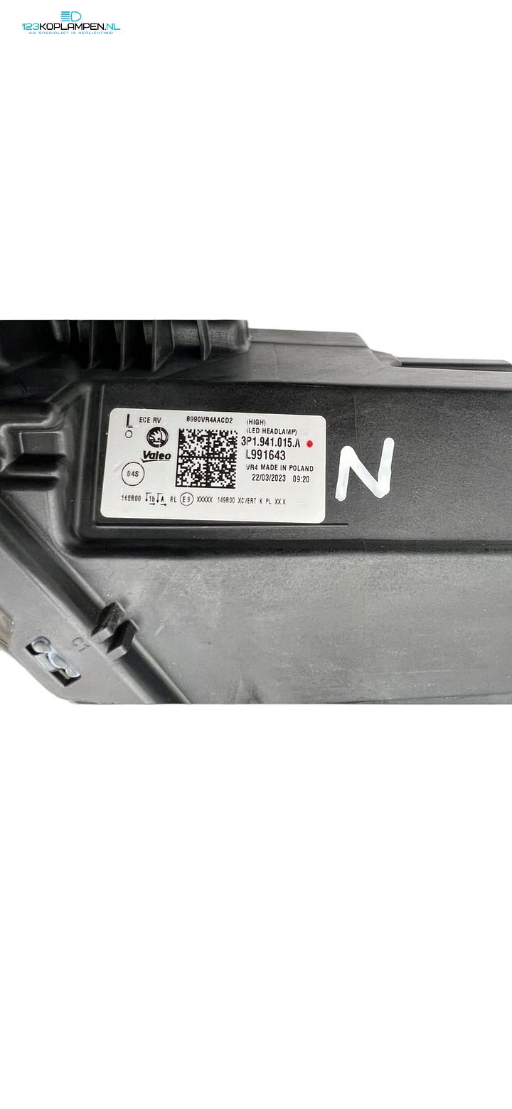 Skoda Superb 4 Full LED Crystal Lighting Koplamp Links 3P1941015A – Compleet met modules – Foto 4