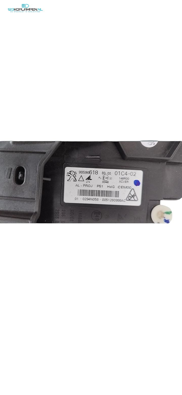 Peugeot 308 T10 Full LED Matrix Koplampen Set 98596618 / 98596621 – Compleet met modules – Foto 5