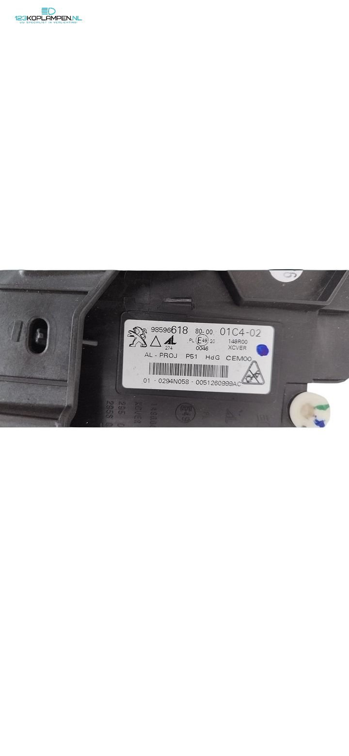 Peugeot 308 T10 Full LED Matrix Koplamp Links 98596618 – Compleet met modules – Foto 3