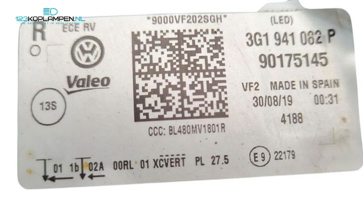 Volkswagen Passat B8 Facelift IQ Matrix LED Koplampen Set 3G1941081P / 3G1941082P – Compleet met modules – Foto 13