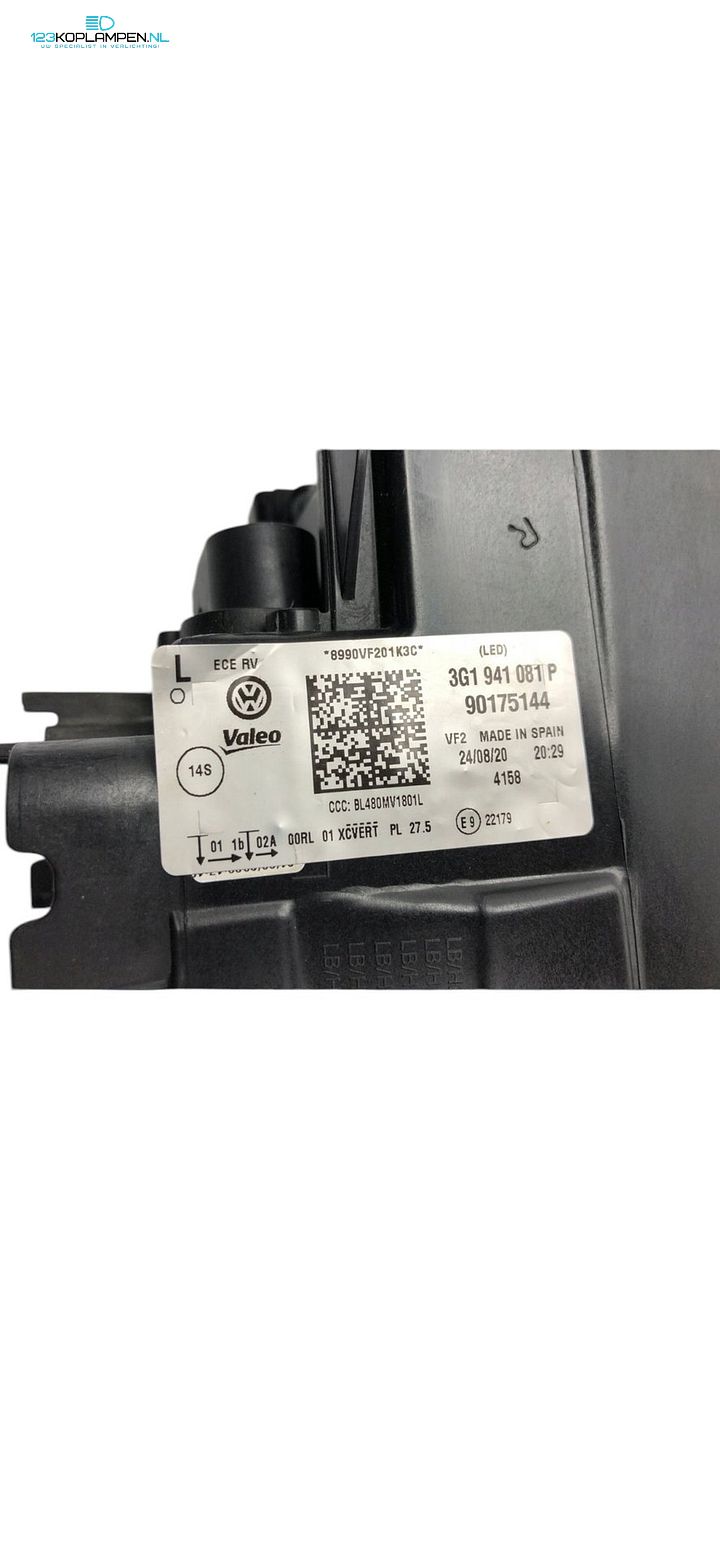 Volkswagen Passat B8 Facelift IQ Matrix LED Koplamp Links 3G1941081P – Compleet met modules – Foto 3