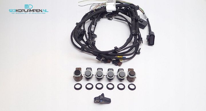 Audi Q7 4M Facelift Kabelboom Voorbumper 6PDC Bescherming Radars 4M0971095AJ origineel nieuw – Foto 2