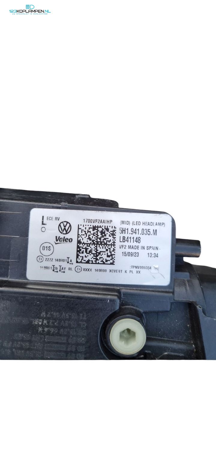 Volkswagen Golf 8 Facelift Full LED GTE / R Blauw Koplamp Links 5H1941035M – Compleet met modules – Foto 8