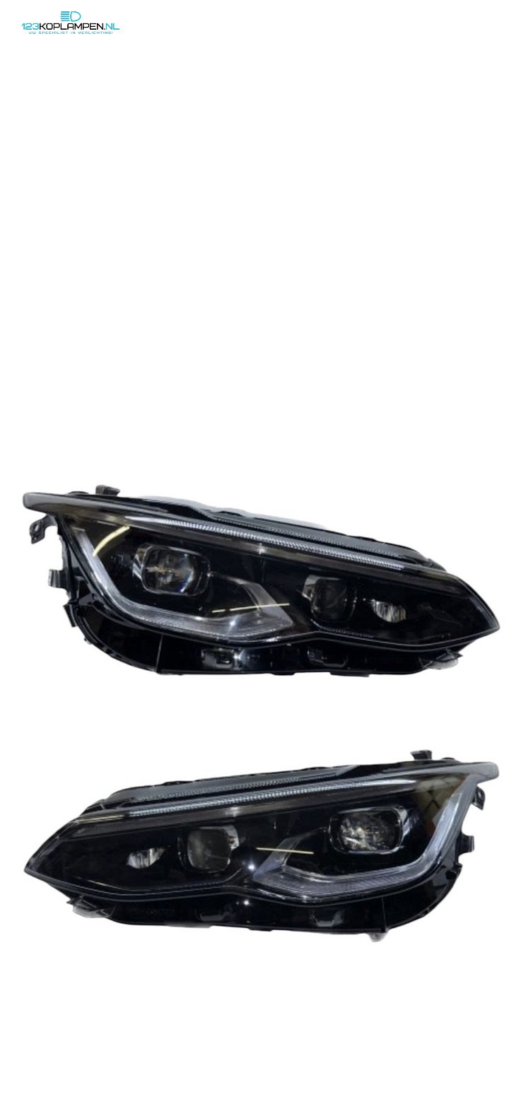 Volkswagen Golf 8 GTI Clubsport / R Black Full LED IQ.Light Koplampen Set 5H1941059N / 5H1941060N 